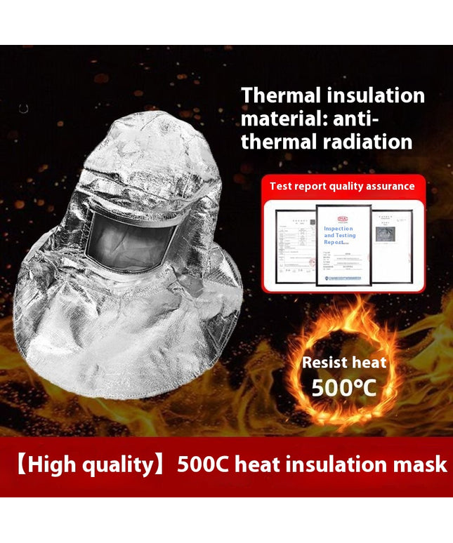 Fireproof Insulation Clothing 500°C 1000°C High Temperature Protective Workwear Anti-scald Fireproof Clothing Aramid Aluminum Foil Heat-resistant