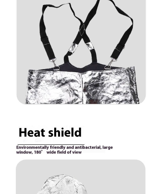 Fireproof Insulation Clothing 500°C 1000°C High Temperature Protective Workwear Anti-scald Fireproof Clothing Aramid Aluminum Foil Heat-resistant