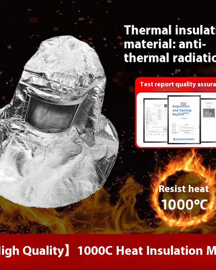 Fireproof Insulation Clothing 500°C 1000°C High Temperature Protective Workwear Anti-scald Fireproof Clothing Aramid Aluminum Foil Heat-resistant