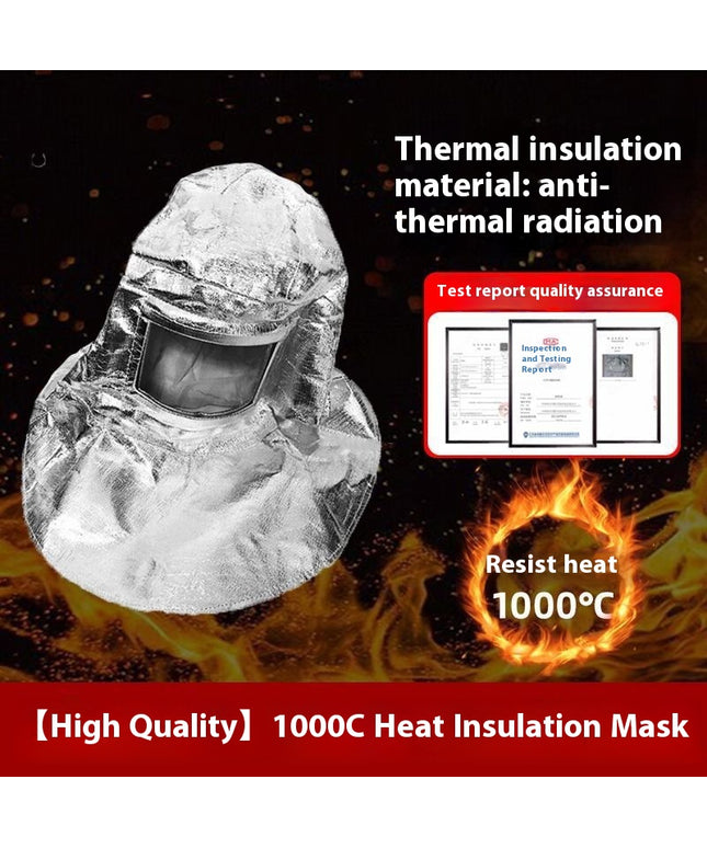 Fireproof Insulation Clothing 500°C 1000°C High Temperature Protective Workwear Anti-scald Fireproof Clothing Aramid Aluminum Foil Heat-resistant