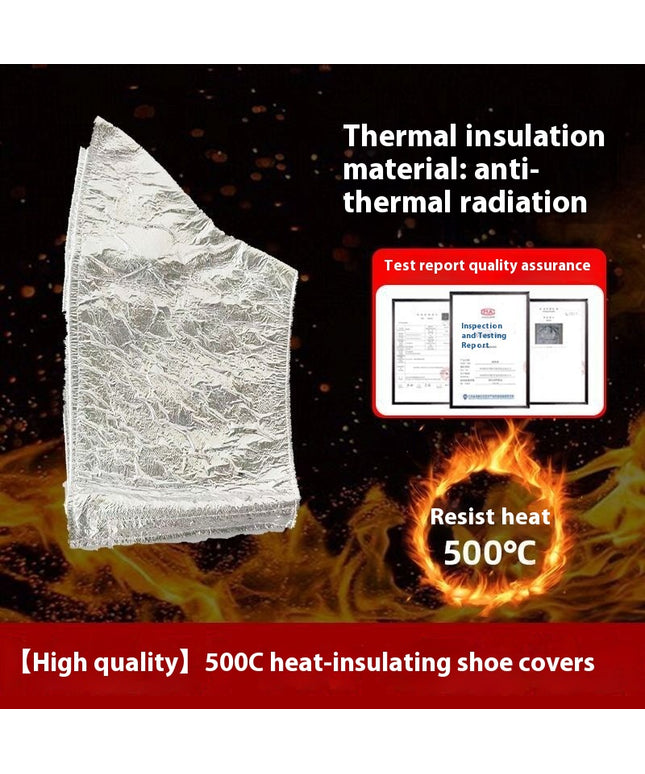 Fireproof Insulation Clothing 500°C 1000°C High Temperature Protective Workwear Anti-scald Fireproof Clothing Aramid Aluminum Foil Heat-resistant